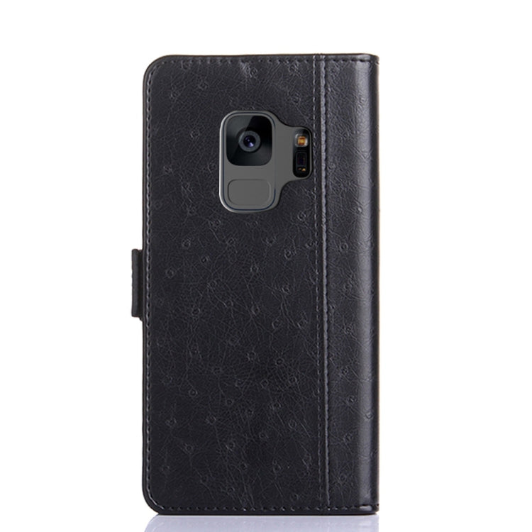 For Samsung Galaxy S9 Ostrich Texture PU + TPU Horizontal Flip Leather Case with Holder & Card Slots & Wallet