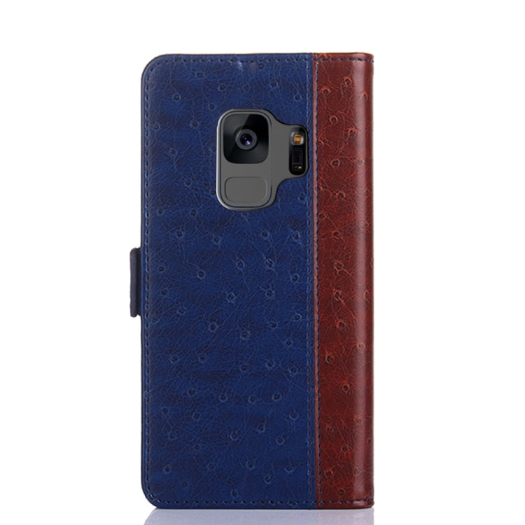 For Samsung Galaxy S9 Ostrich Texture PU + TPU Horizontal Flip Leather Case with Holder & Card Slots & Wallet
