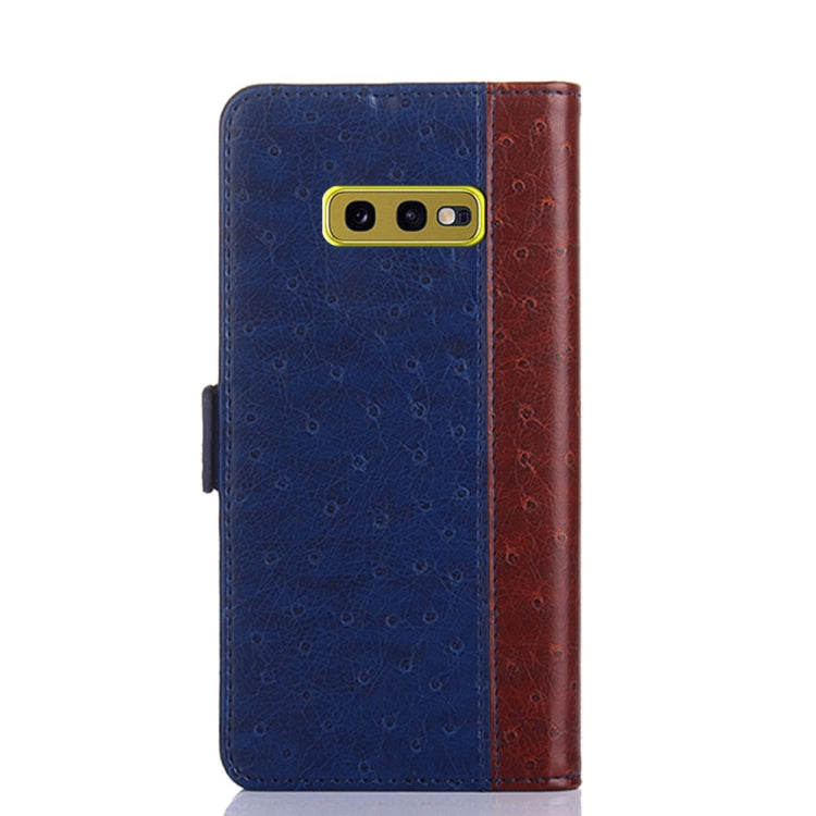 For Samsung Galaxy S10e Ostrich Texture PU + TPU Horizontal Flip Leather Case with Holder & Card Slots & Wallet
