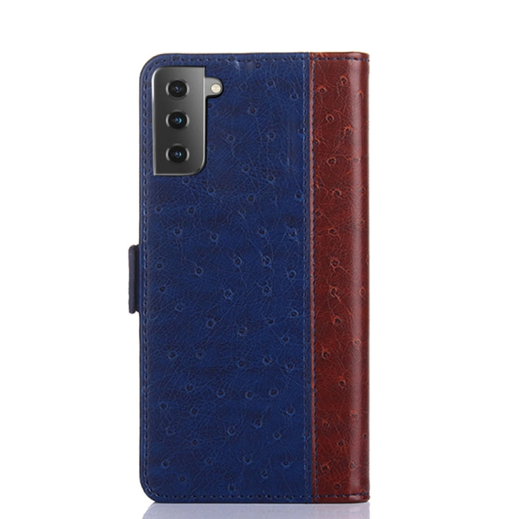 For Samsung Galaxy S21+ 5G Ostrich Texture PU + TPU Horizontal Flip Leather Case with Holder & Card Slots & Wallet