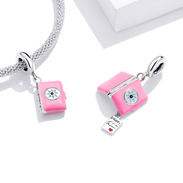 S925 Sterling Silver Love Diary Pendant DIY Bracelet Necklace Accessories
