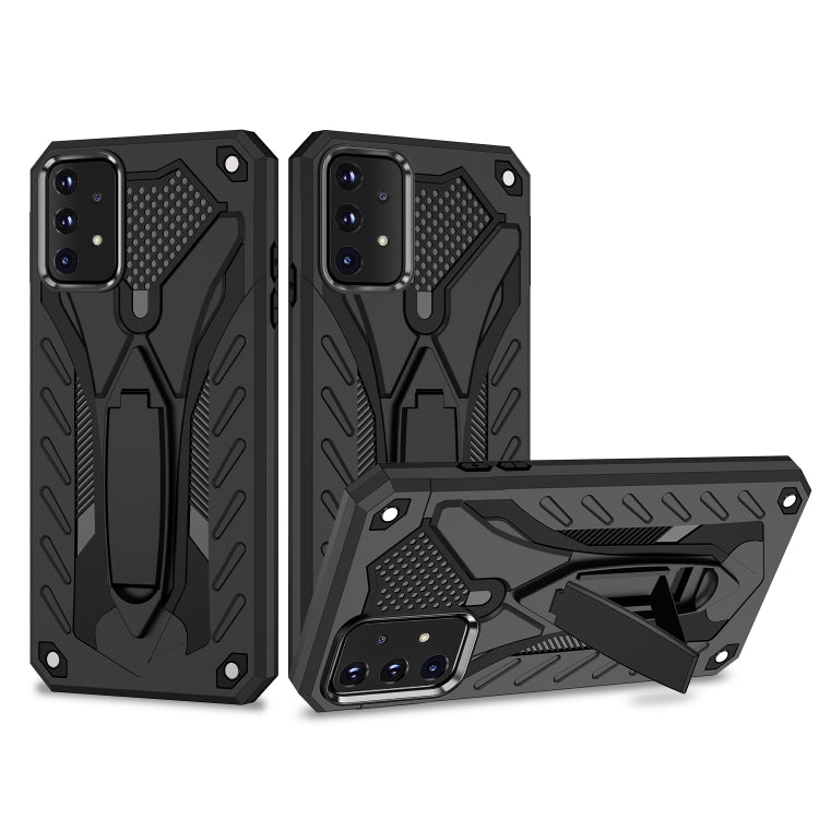 For Samsung Galaxy A52 5G / 4G Shockproof TPU + PC Protective Case with Holder