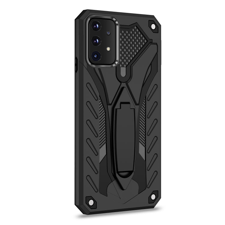 For Samsung Galaxy A52 5G / 4G Shockproof TPU + PC Protective Case with Holder
