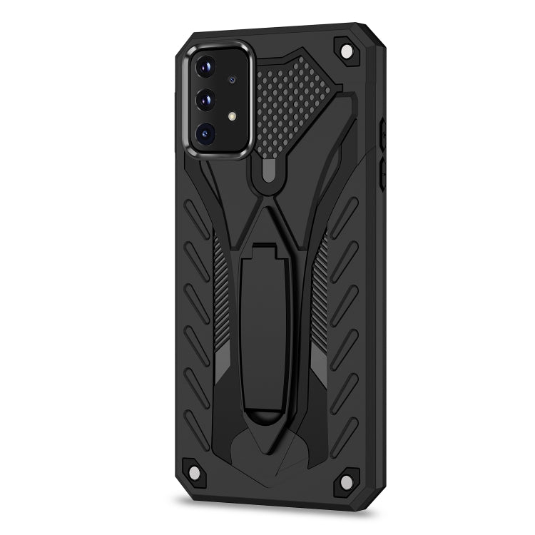 For Samsung Galaxy A52 5G / 4G Shockproof TPU + PC Protective Case with Holder