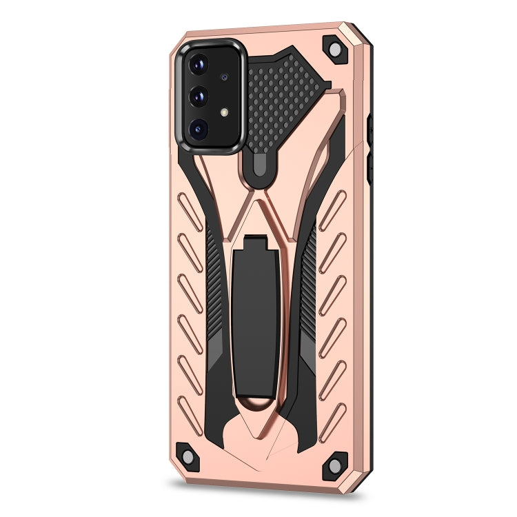 For Samsung Galaxy A52 5G / 4G Shockproof TPU + PC Protective Case with Holder