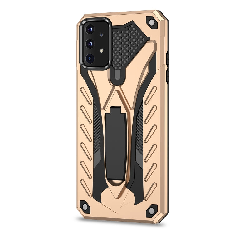 For Samsung Galaxy A52 5G / 4G Shockproof TPU + PC Protective Case with Holder