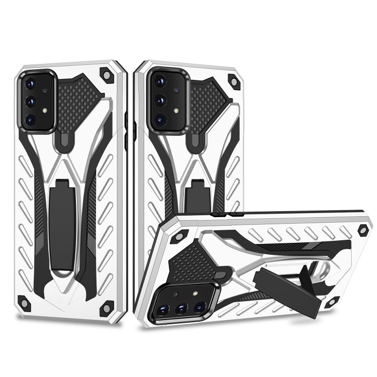 For Samsung Galaxy A52 5G / 4G Shockproof TPU + PC Protective Case with Holder