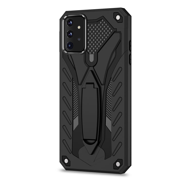For Samsung Galaxy A72 5G / 4G Shockproof TPU + PC Protective Case with Holder