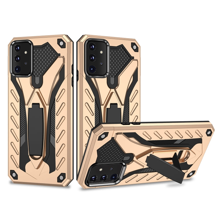 For Samsung Galaxy A72 5G / 4G Shockproof TPU + PC Protective Case with Holder