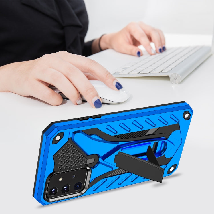 For Samsung Galaxy A72 5G / 4G Shockproof TPU + PC Protective Case with Holder