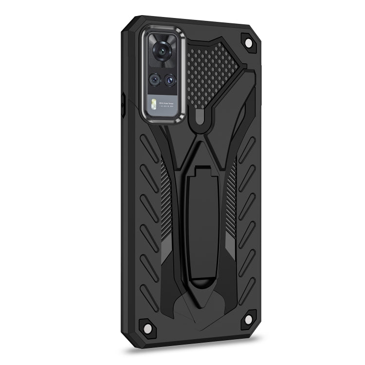 For vivo Y51 Shockproof TPU + PC Protective Case with Holder
