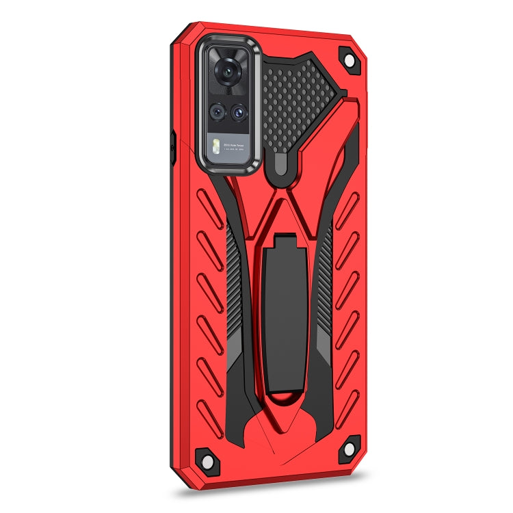 For vivo Y51 Shockproof TPU + PC Protective Case with Holder