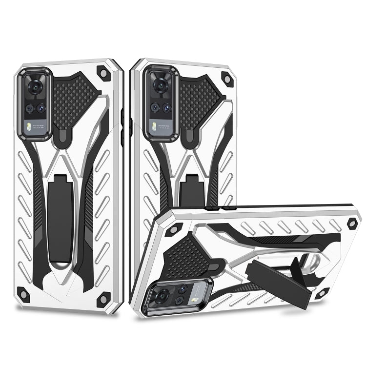 For vivo Y51 Shockproof TPU + PC Protective Case with Holder