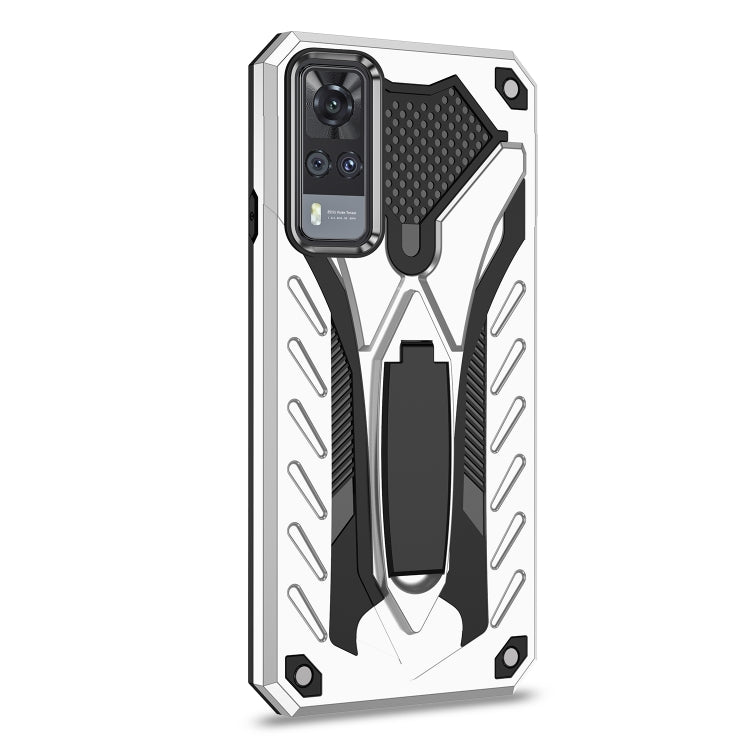 For vivo Y51 Shockproof TPU + PC Protective Case with Holder