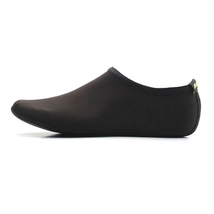 3mm Non-slip Rubber Embossing Texture Sole Solid Color Diving Shoes and Socks, One Pair, Size:L