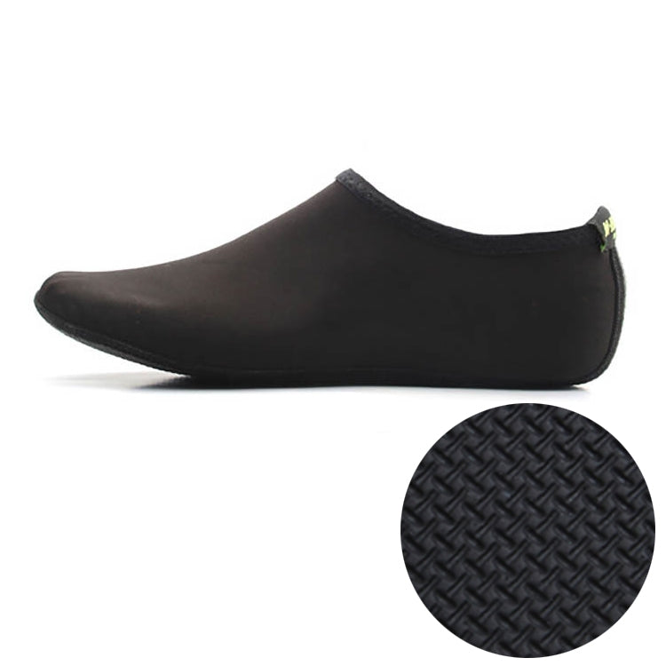 3mm Non-slip Rubber Embossing Texture Sole Solid Color Diving Shoes and Socks, One Pair, Size:XXXL