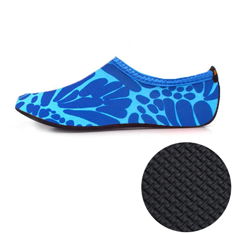 3mm Non-slip Rubber Embossing Texture Sole Figured Diving Shoes and Socks, One Pair, Size:XXL