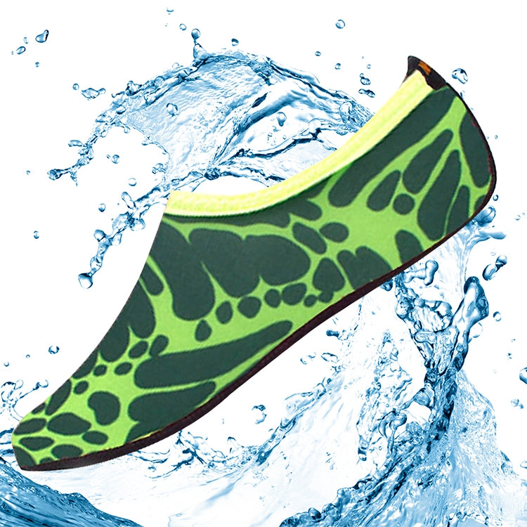 3mm Non-slip Rubber Embossing Texture Sole Figured Diving Shoes and Socks, One Pair, Size:XXXL
