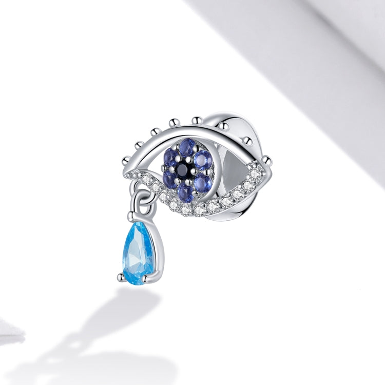 S925 Sterling Silver Mysterious Eye Beads DIY Bracelet Necklace Accessories