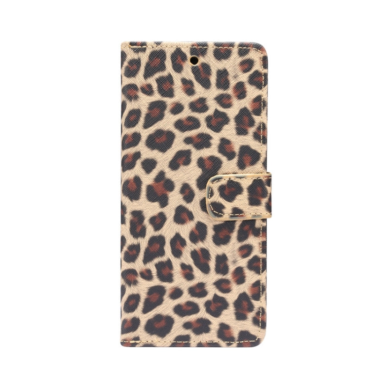 For Samsung Galaxy S21+ 5G Leopard Pattern Horizontal Flip Leather Case with Holder & Card Slots