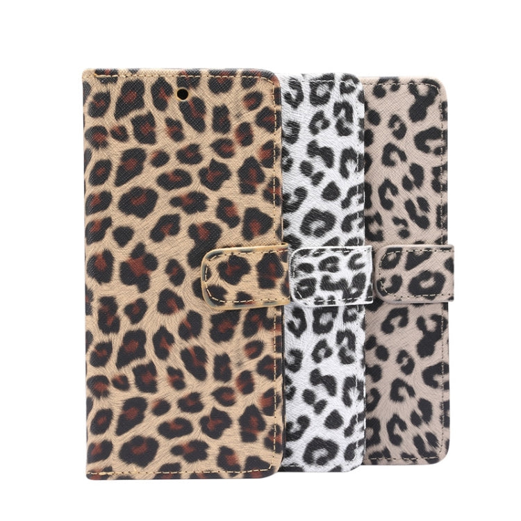 For Samsung Galaxy S21 Ultra 5G Leopard Pattern Horizontal Flip Leather Case with Holder & Card Slots