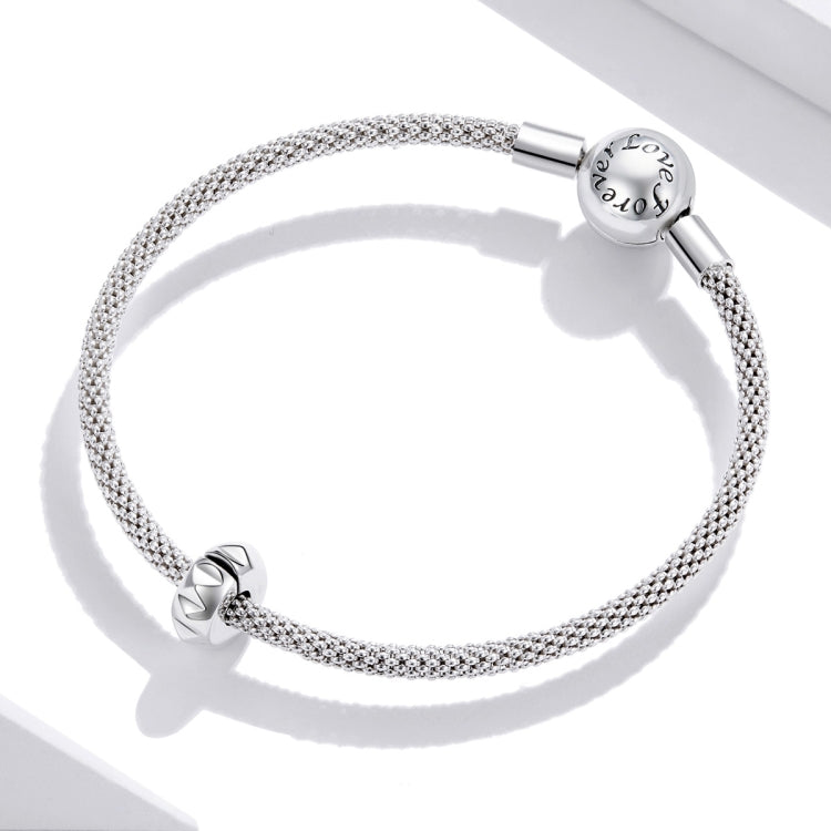 S925 Sterling Silver Rivet Beads DIY Bracelet Necklace Accessories