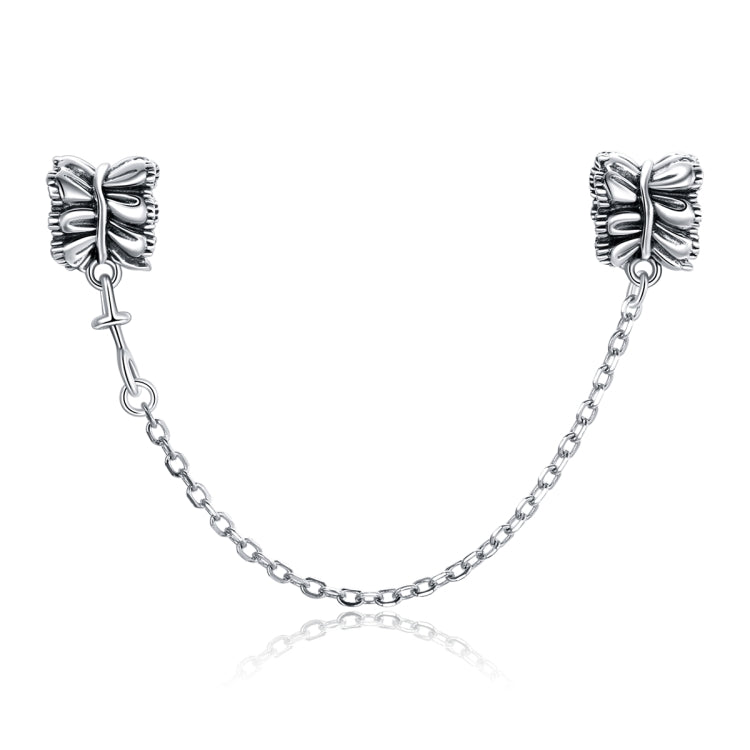 S925 Sterling Silver Girly Skirt Safety Chain DIY Bracelet Necklace Accessories