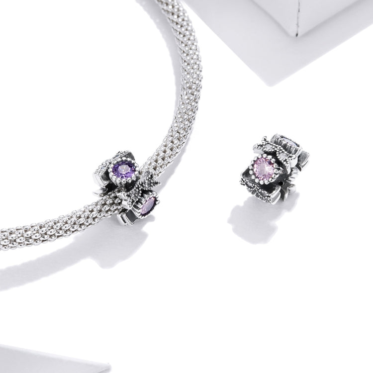 S925 Sterling Silver Vine Pattern Beads DIY Bracelet Necklace Accessories