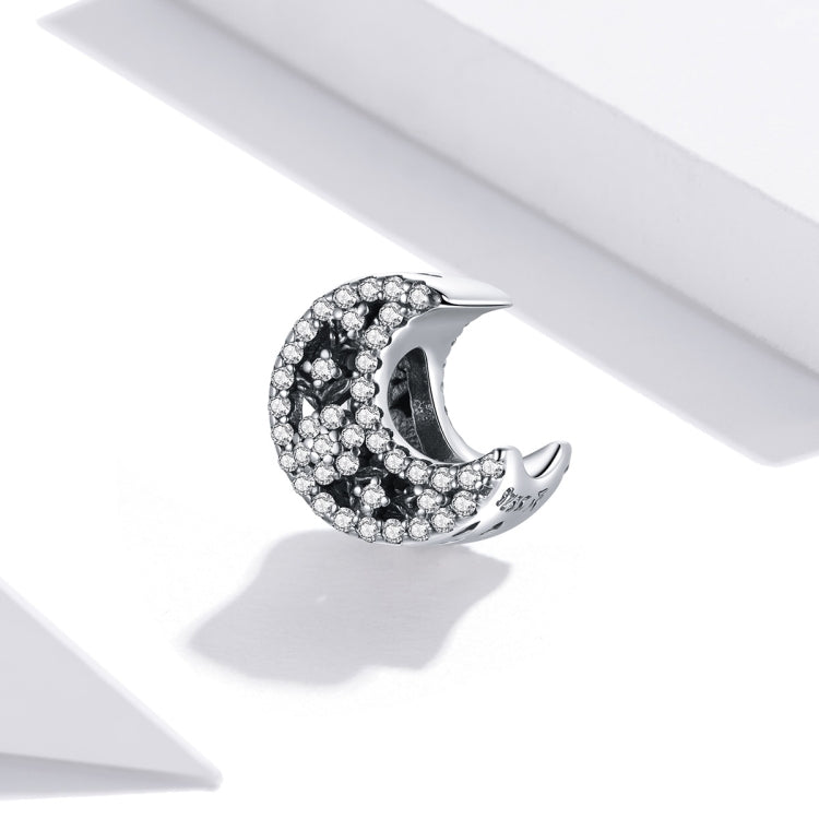 S925 Sterling Silver Moon Goddess Beads DIY Bracelet Necklace Accessories