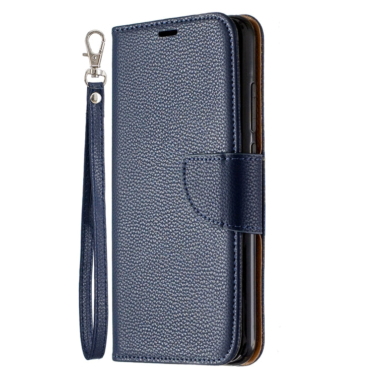 For Xiaomi Redmi Note 8 Litchi Texture Pure Color Horizontal Flip PU Leather Case with Holder & Card Slots & Wallet & Lanyard