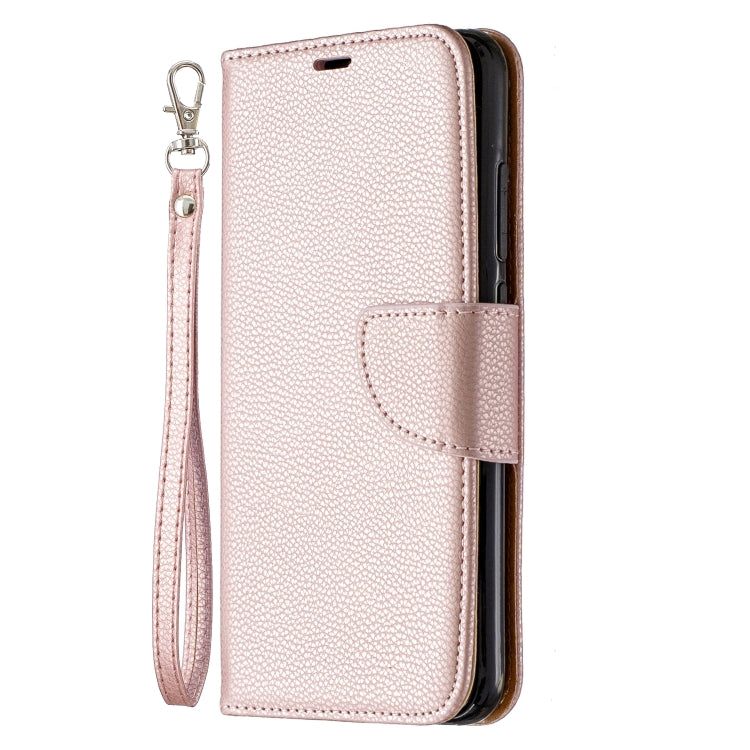 For Xiaomi Redmi Note 8 Litchi Texture Pure Color Horizontal Flip PU Leather Case with Holder & Card Slots & Wallet & Lanyard