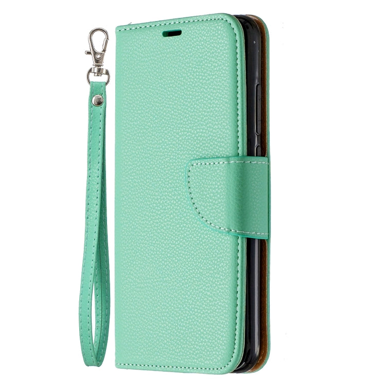 For Xiaomi Redmi Note 8 Litchi Texture Pure Color Horizontal Flip PU Leather Case with Holder & Card Slots & Wallet & Lanyard