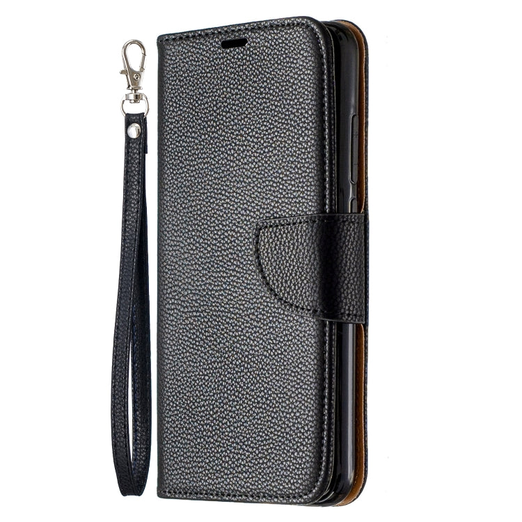 For Xiaomi Redmi Note 8 Litchi Texture Pure Color Horizontal Flip PU Leather Case with Holder & Card Slots & Wallet & Lanyard