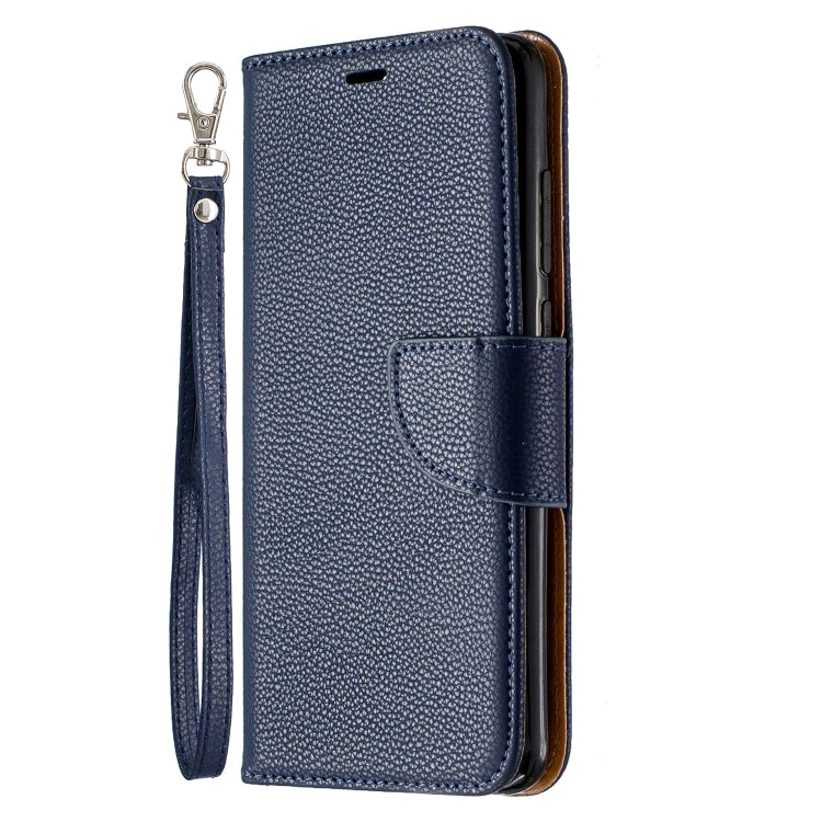 For Xiaomi Redmi Note 8 Pro Litchi Texture Pure Color Horizontal Flip PU Leather Case with Holder & Card Slots & Wallet & Lanyard