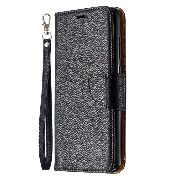 For Xiaomi Redmi Note 8 Pro Litchi Texture Pure Color Horizontal Flip PU Leather Case with Holder & Card Slots & Wallet & Lanyard