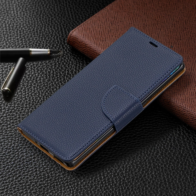 For Huawei Mate 30 Pro Litchi Texture Pure Color Horizontal Flip PU Leather Case with Holder & Card Slots & Wallet & Lanyard