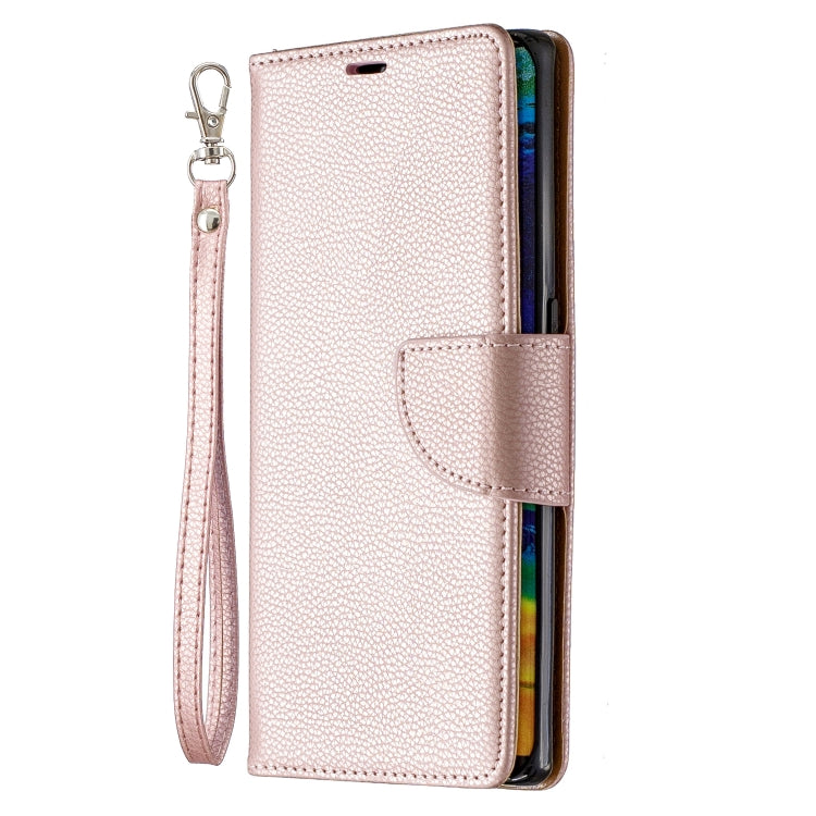 For Huawei Mate 30 Pro Litchi Texture Pure Color Horizontal Flip PU Leather Case with Holder & Card Slots & Wallet & Lanyard