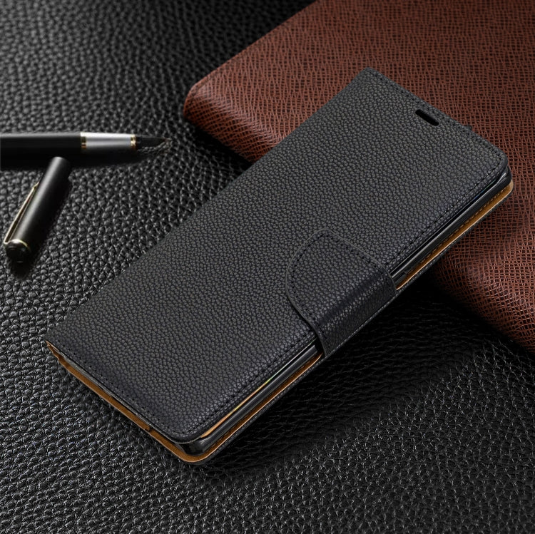 For Huawei Mate 30 Pro Litchi Texture Pure Color Horizontal Flip PU Leather Case with Holder & Card Slots & Wallet & Lanyard