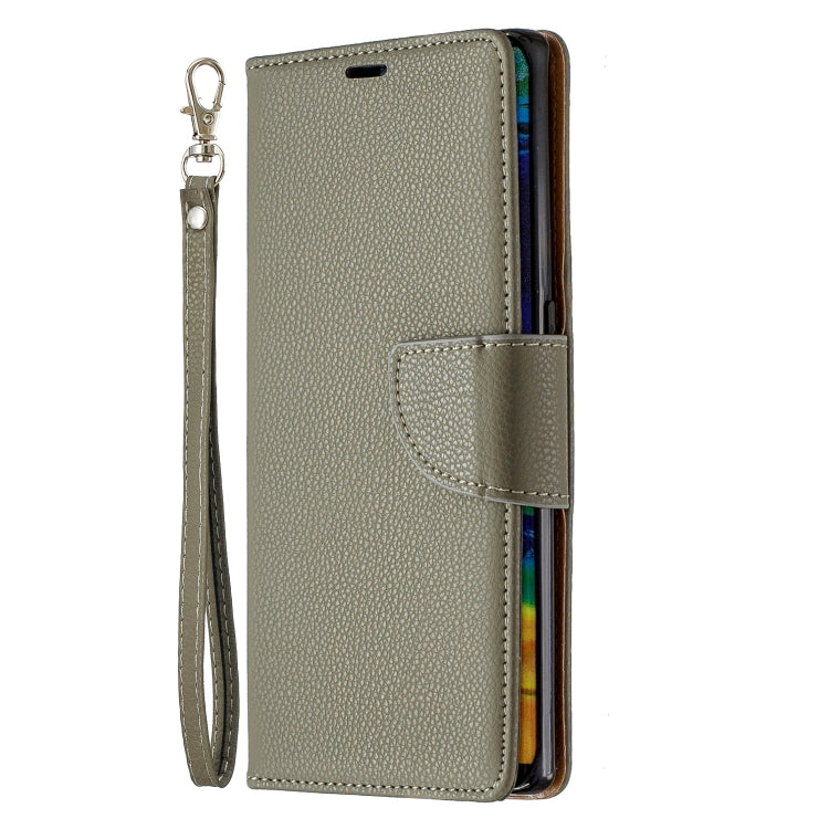 For Huawei Mate 30 Pro Litchi Texture Pure Color Horizontal Flip PU Leather Case with Holder & Card Slots & Wallet & Lanyard
