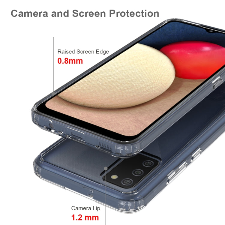 For Samsung Galaxy A02s (European Version) Scratchproof TPU + Acrylic Protective Case
