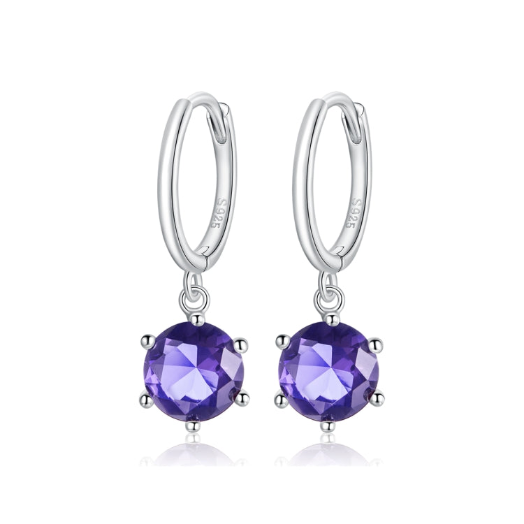 S925 Sterling Silver Water Drop Zircon Women Earrings