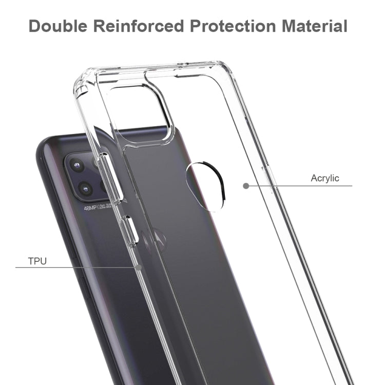 For Motorola Moto G 5G Shockproof Scratchproof TPU + Acrylic Protective Case