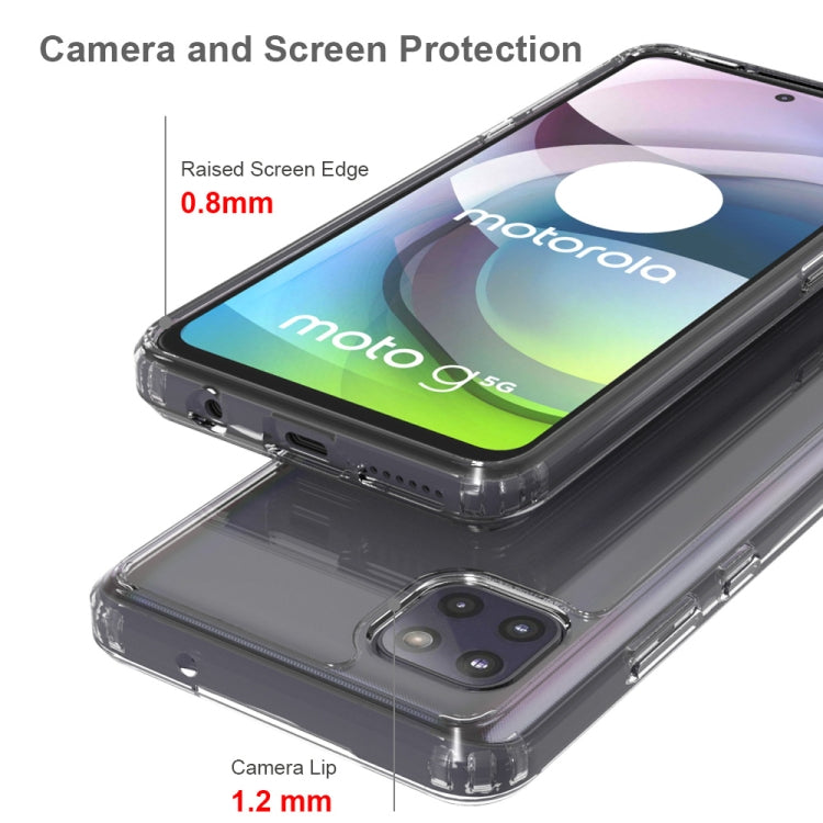 For Motorola Moto G 5G Shockproof Scratchproof TPU + Acrylic Protective Case