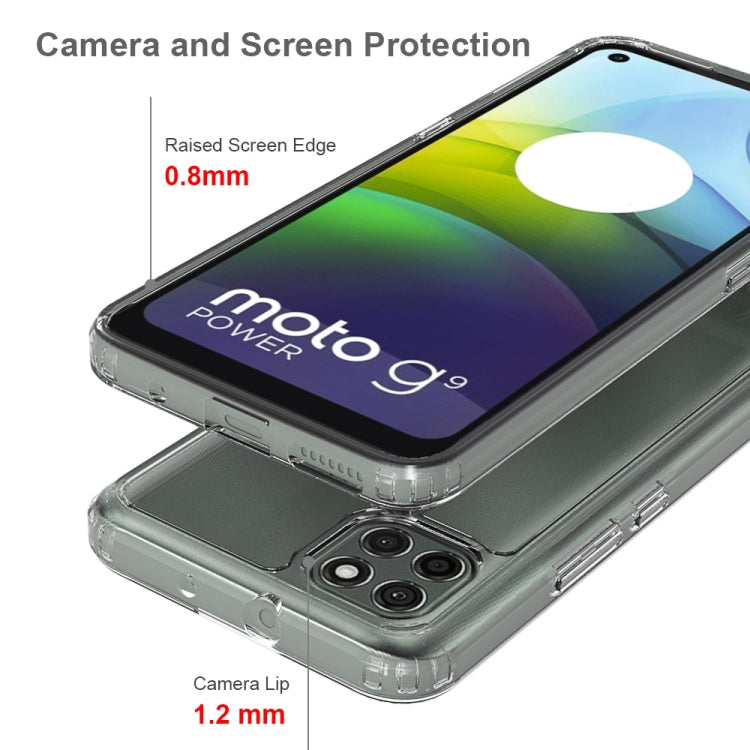 For Motorola Moto G9 Power Shockproof Scratchproof TPU + Acrylic Protective Case