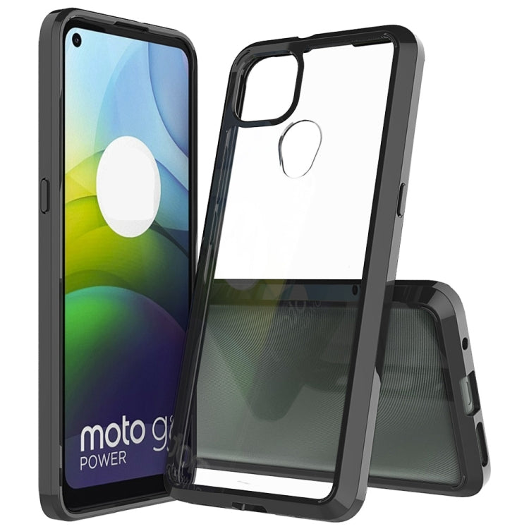 For Motorola Moto G9 Power Shockproof Scratchproof TPU + Acrylic Protective Case