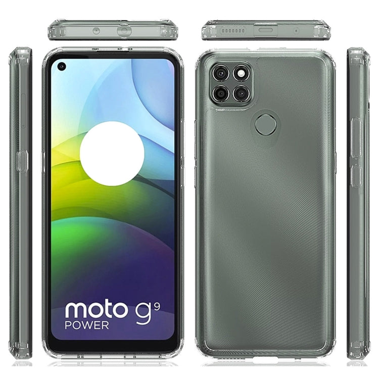 For Motorola Moto G9 Power Shockproof Scratchproof TPU + Acrylic Protective Case