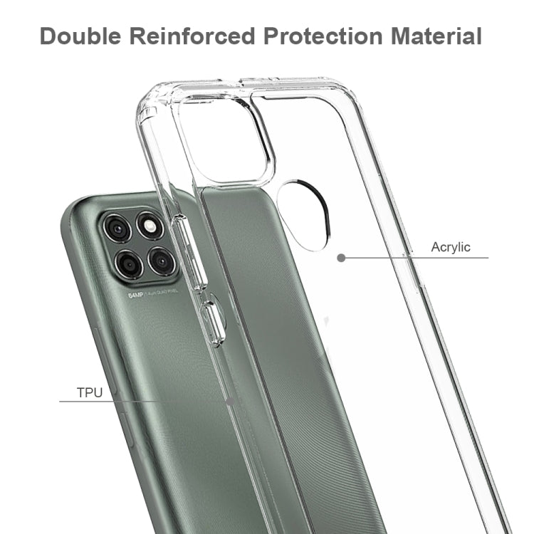 For Motorola Moto G9 Power Shockproof Scratchproof TPU + Acrylic Protective Case
