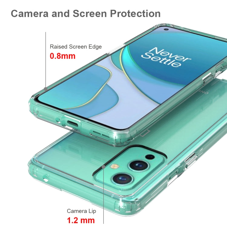 For OnePlus 9 Shockproof Scratchproof TPU + Acrylic Protective Case