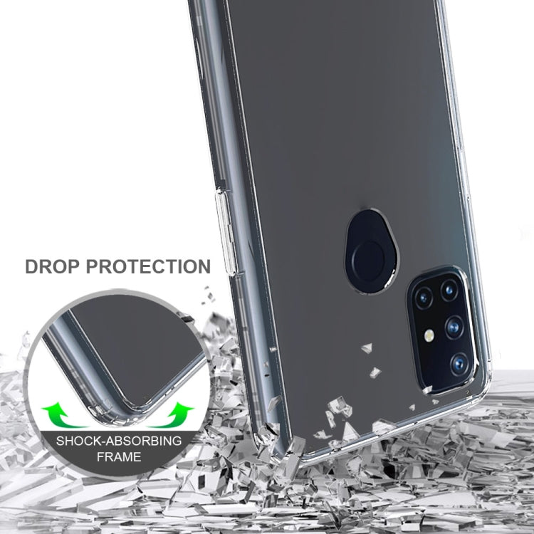 For OnePlus Nord N10 5G Shockproof Scratchproof TPU + Acrylic Protective Case
