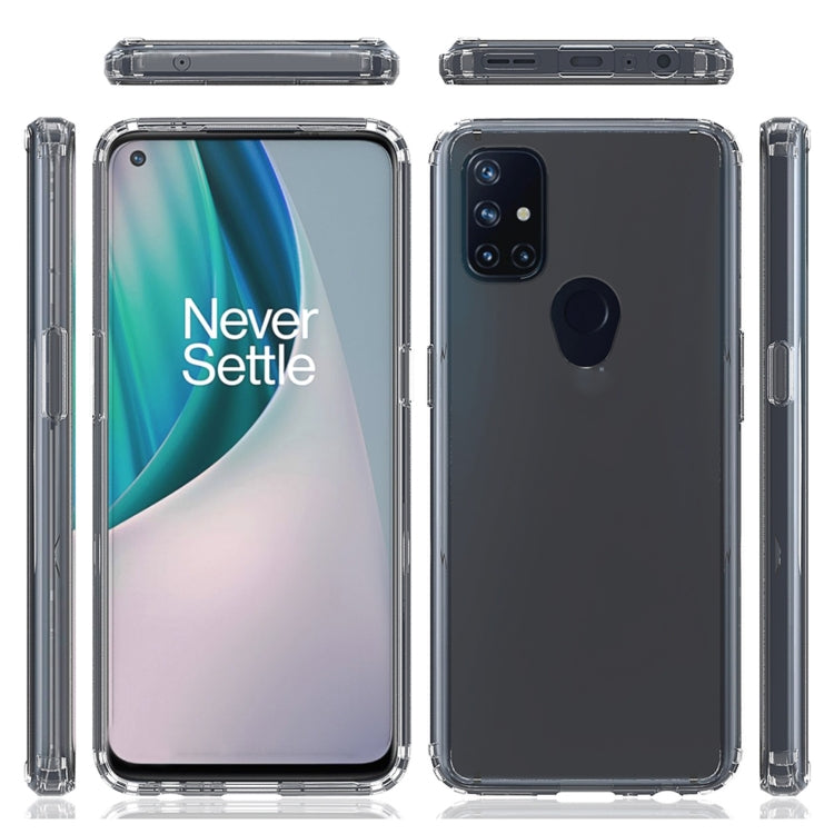 For OnePlus Nord N10 5G Shockproof Scratchproof TPU + Acrylic Protective Case